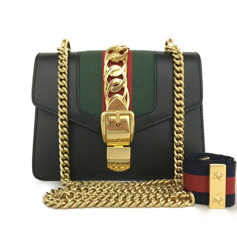 GUCCI - Calfskin Mini Sylvie R1.148